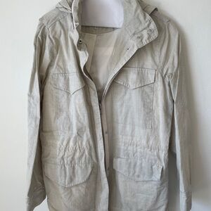 Madewell coated rain jacket size XS